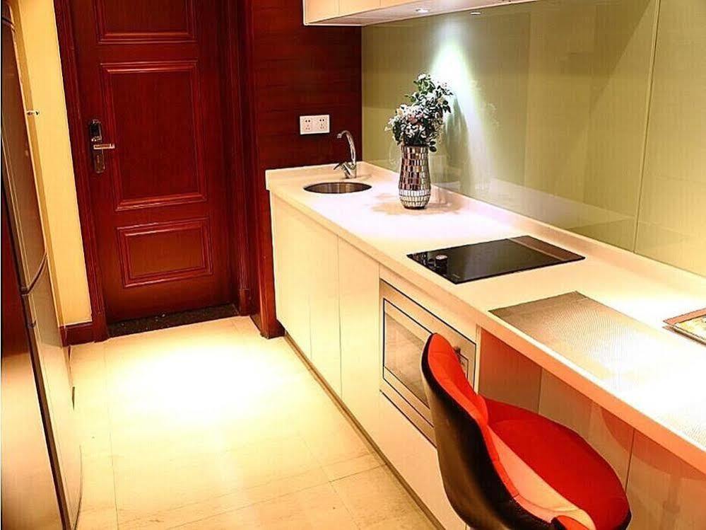 Qiantang River View Hotel Apartments Binjiang Exterior photo