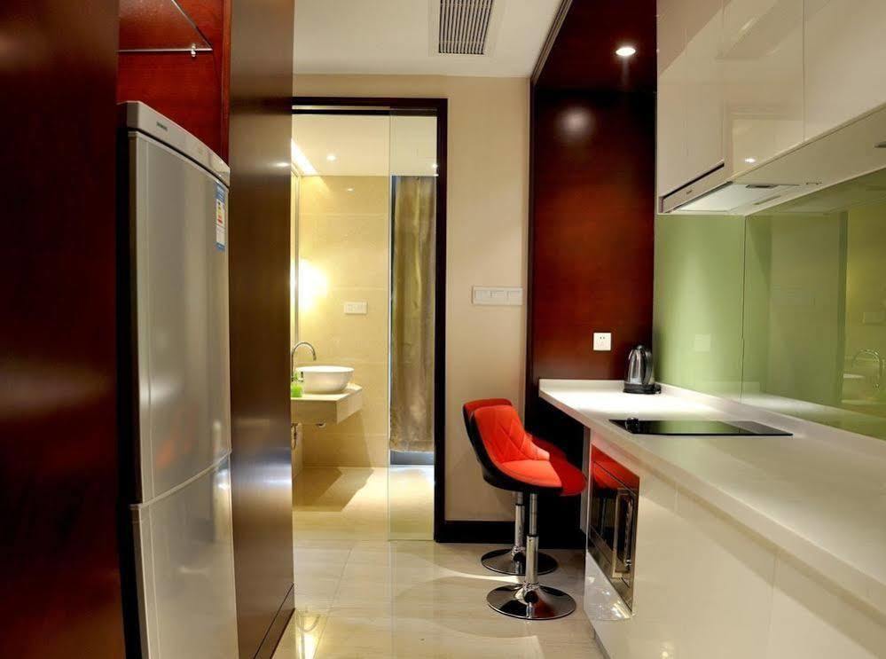 Qiantang River View Hotel Apartments Binjiang Exterior photo