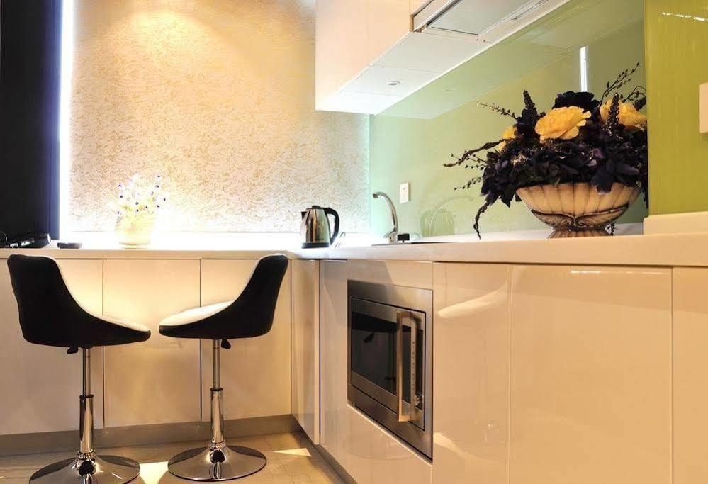 Qiantang River View Hotel Apartments Binjiang Exterior photo