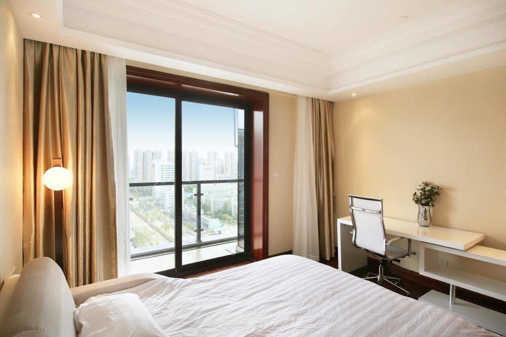 Qiantang River View Hotel Apartments Binjiang Exterior photo